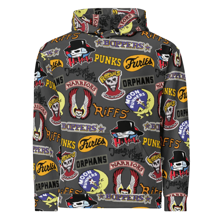 Gang Insignia - The Warriors - GREY - Unisex Hoodie product image (2)