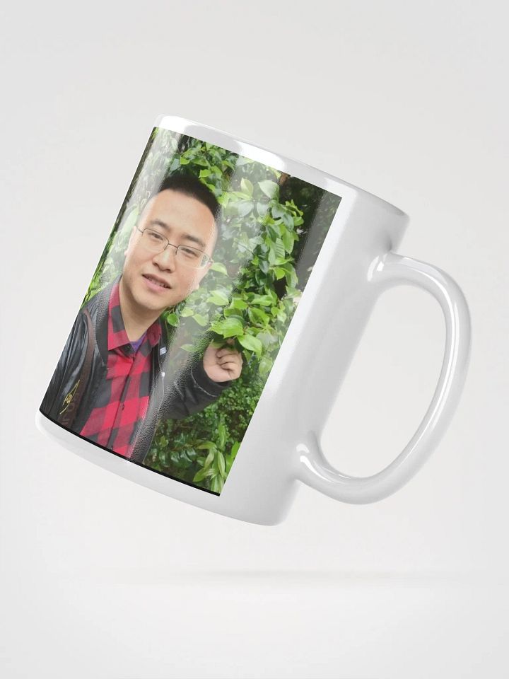 White Glossy Mug: very green very fresh product image (4)