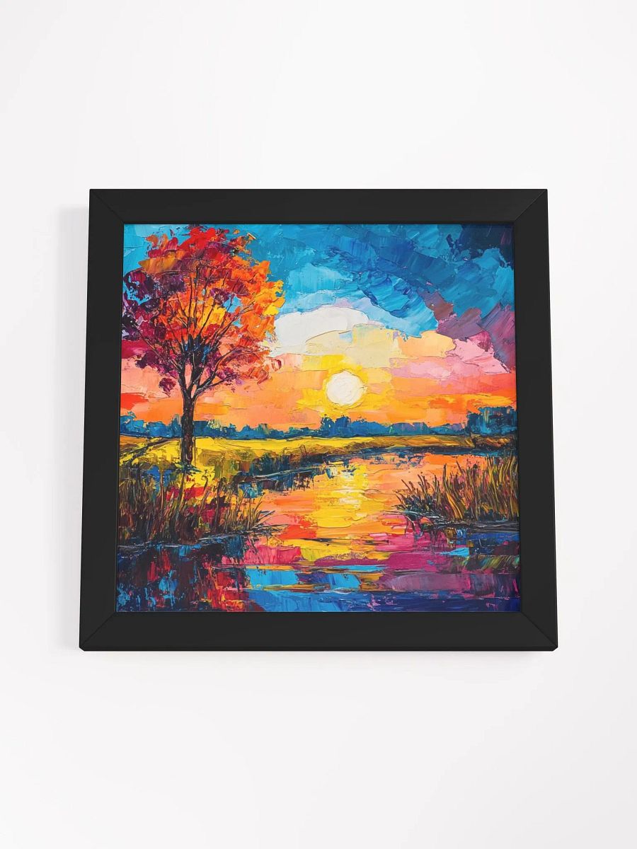 Colorful Tree Along The River Acrylic Wall Art product image (35)