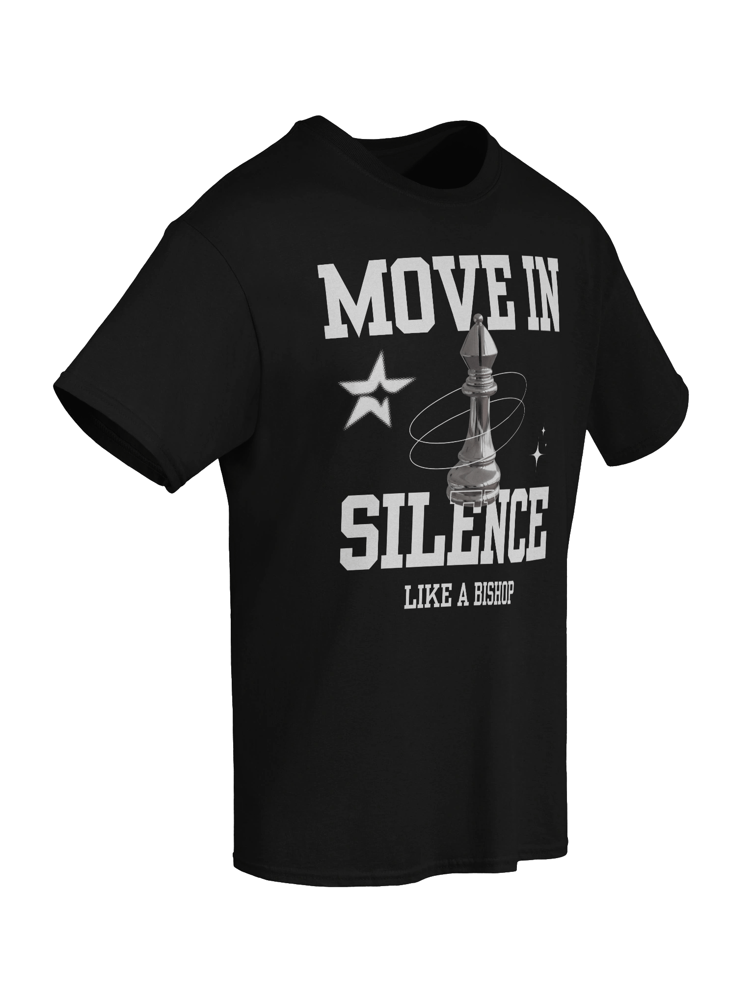 Move in silence like a Bishop unisex T-shirt product image (3)