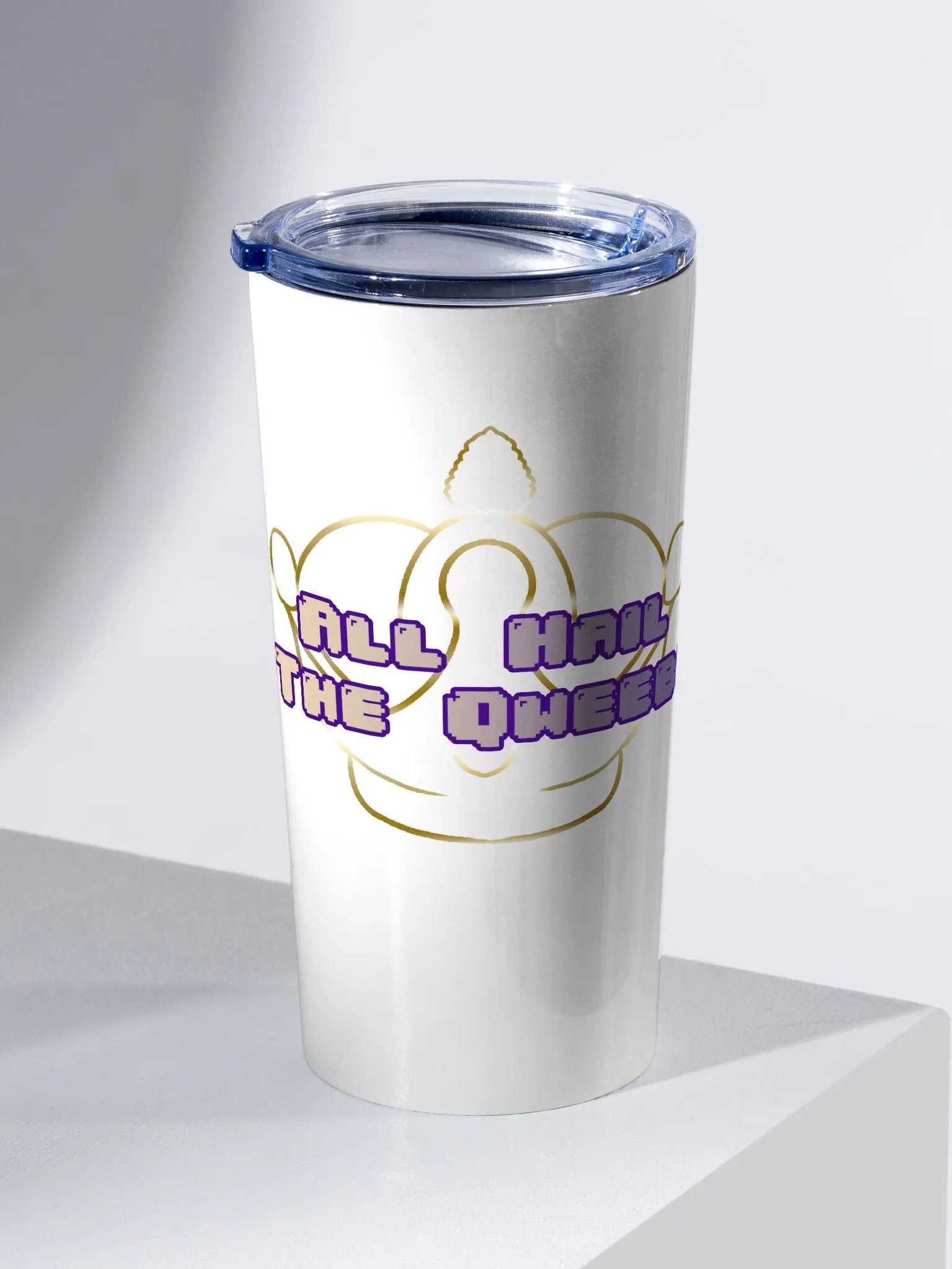 The Qweeb 20oz Stainless Steel Tumbler product image (2)