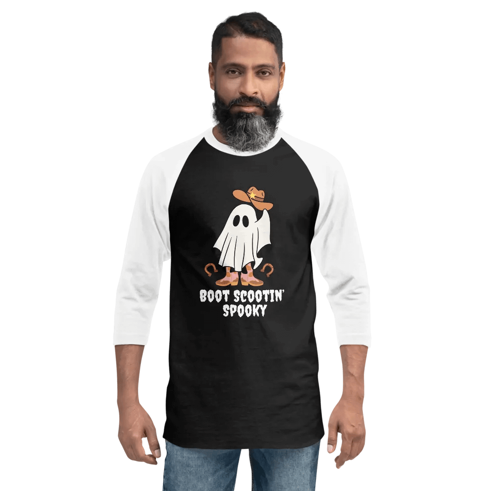 Boot Scootin' Spooky Baseball Tee product image (3)