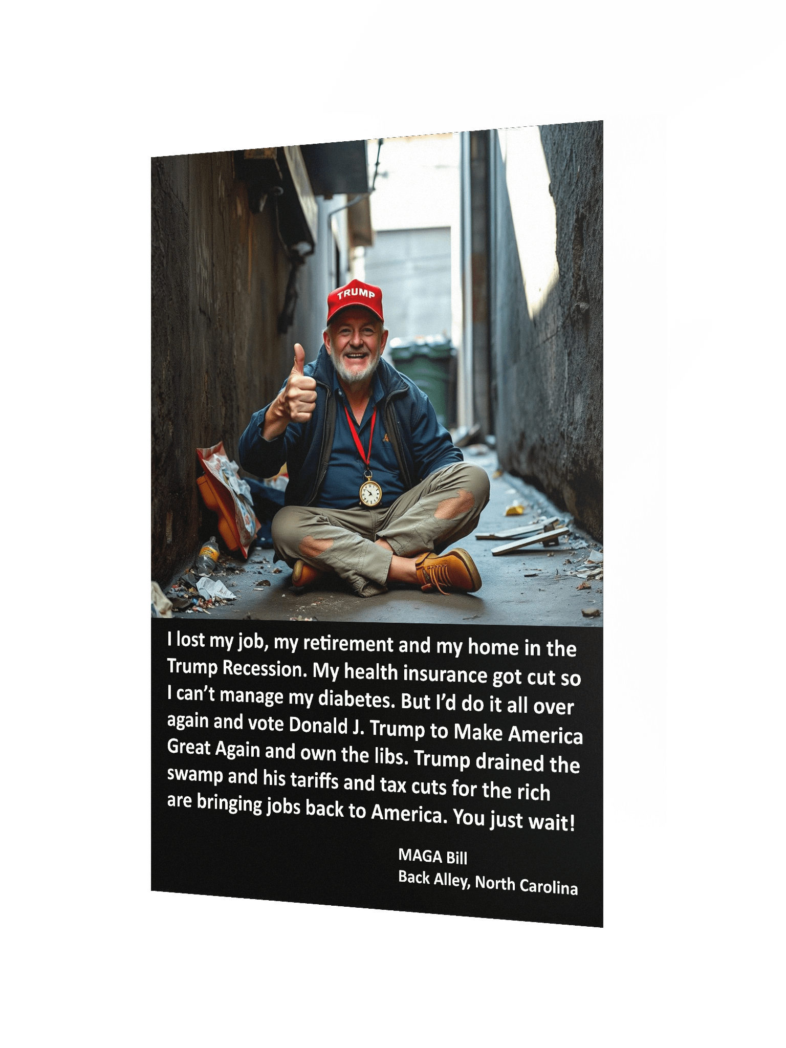 Broke MAGA Bill - FAFO Poster product image (3)