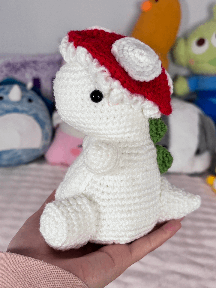 Shroomis 🍄 - Chubby Mushroom Dinosaur Plushie product image (2)