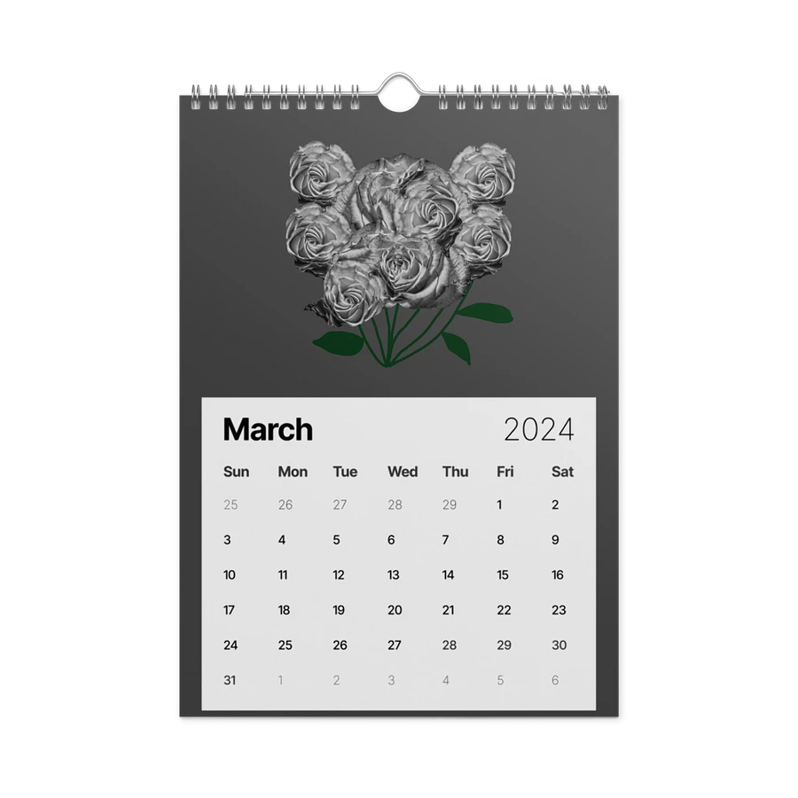 Isolated Flowers 2024 Calendar product image (25)