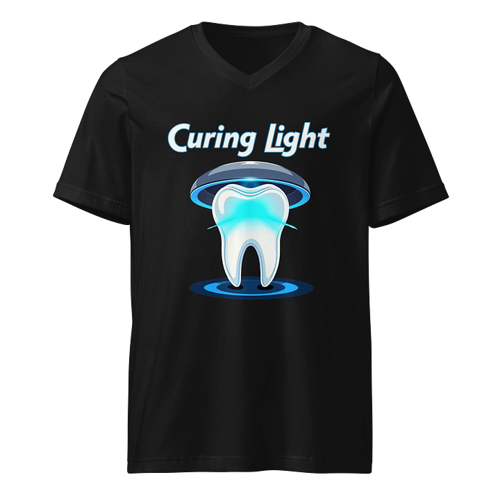 Illuminate Dental Curing Light V-Neck Tee product image (1)