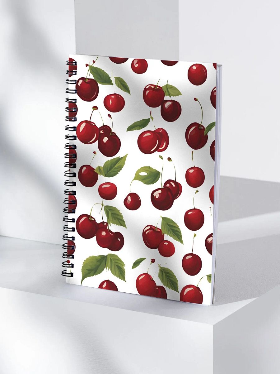 Cherry Blooms Fruit Design Spiral Notebook product image (4)