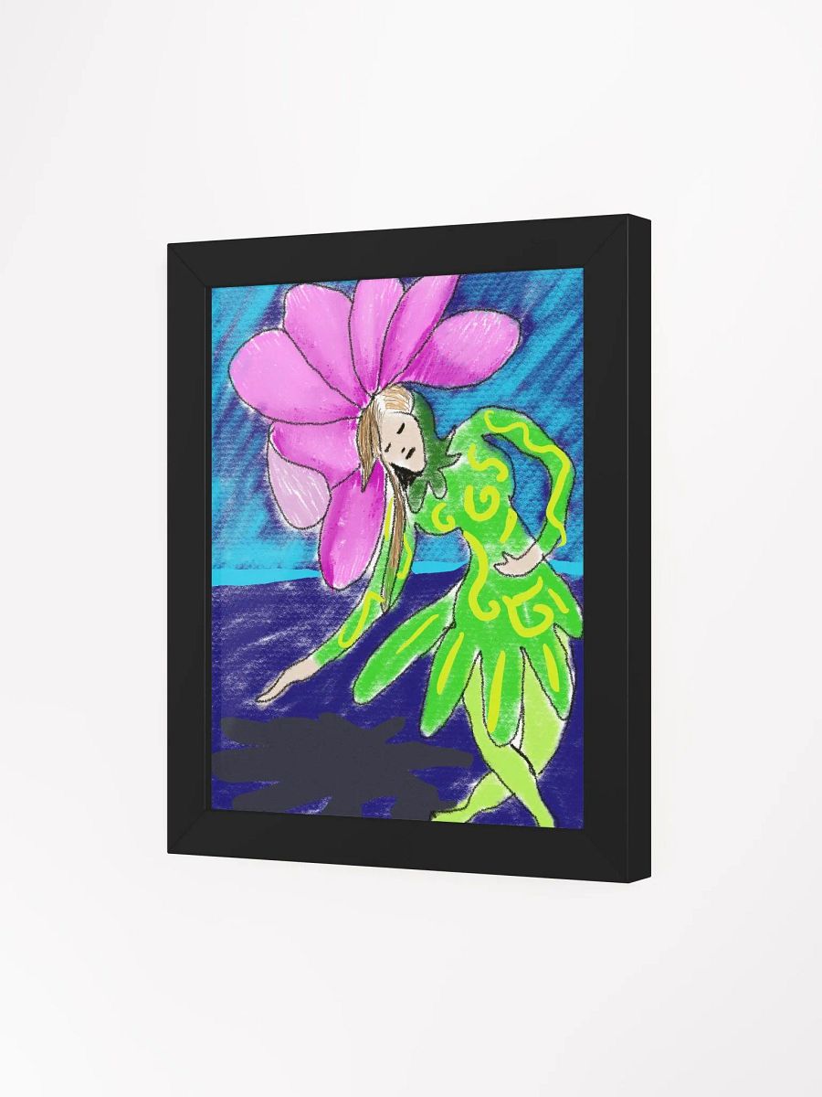 Flowergirl Dancer Framed Poster product image (62)