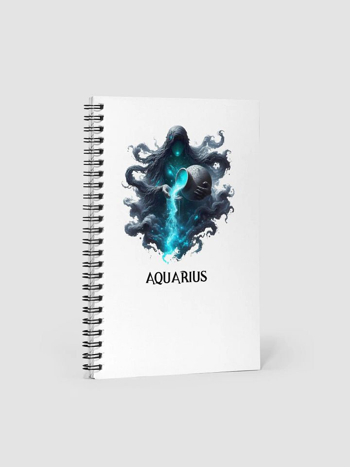 Mythical Aquarius Spiral Notebook product image (1)