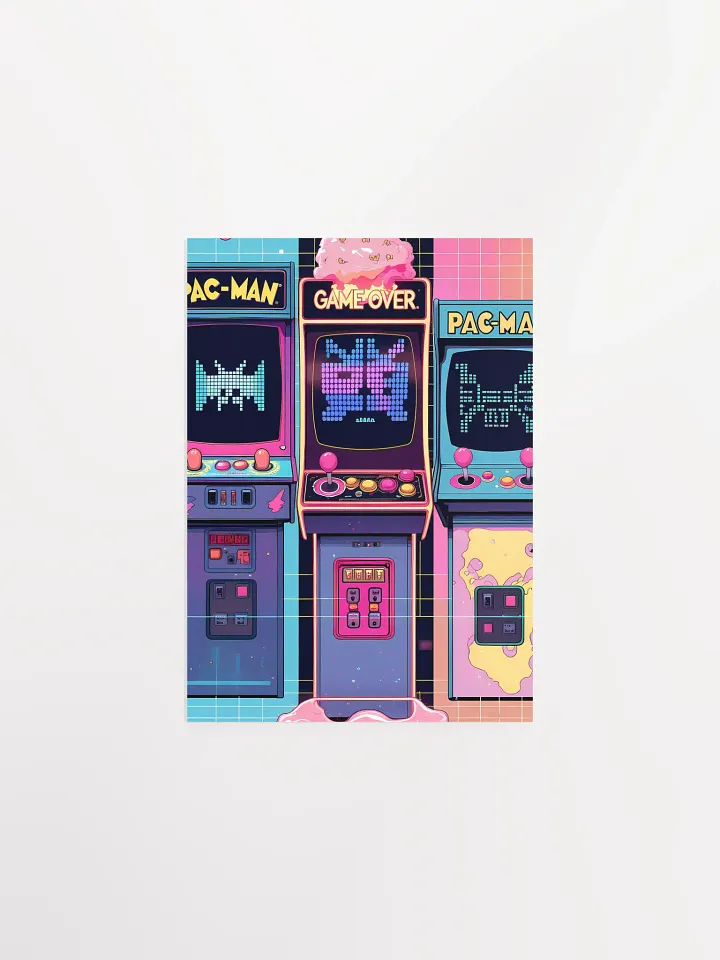 Pixel Paradise Arcade Poster product image (6)