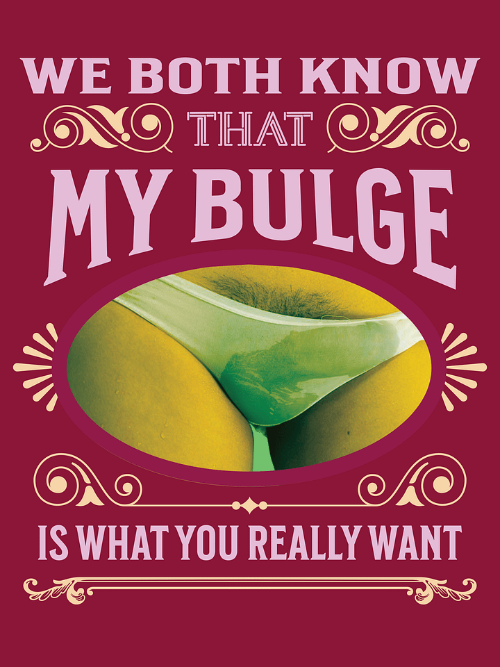 We both know that my bulge is what you really want product image (2)