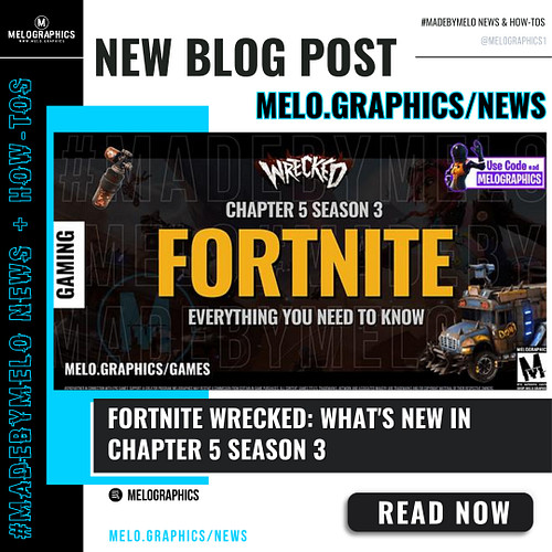 🆕 #BlogPost 👇 #FortniteWrecked - Whats’a new in #FortniteC5S3 by @melographics1

🗞️melo.graphics/post/fortnite-wrecked-what-s...