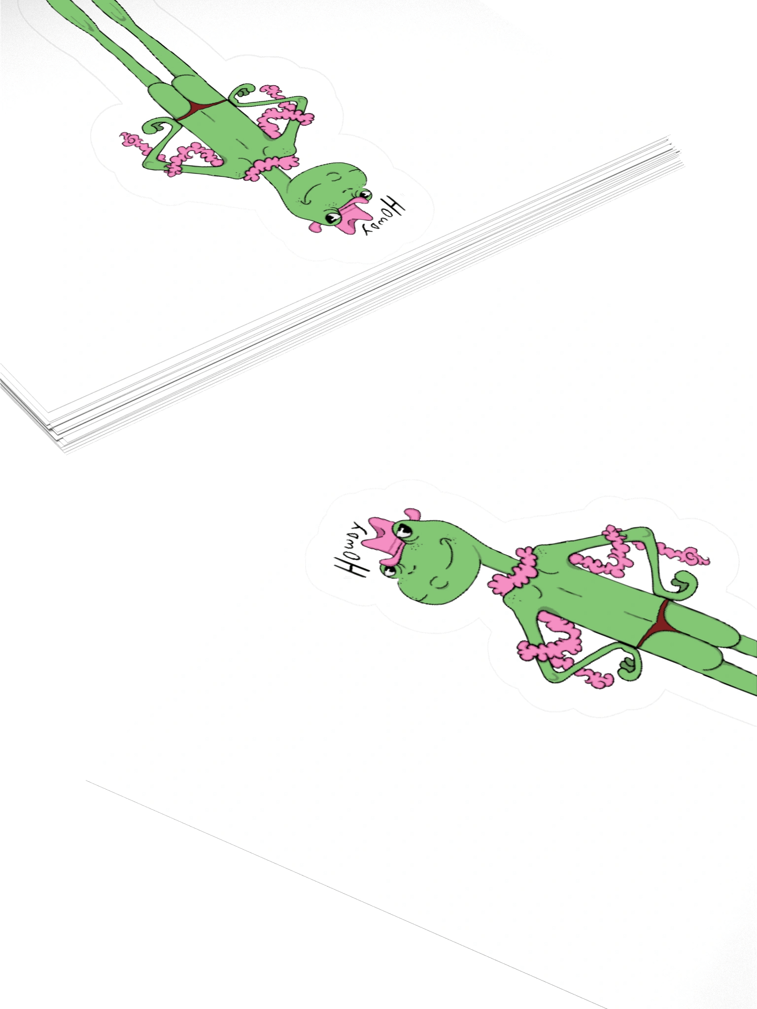 "Howdy" Sticker product image (10)