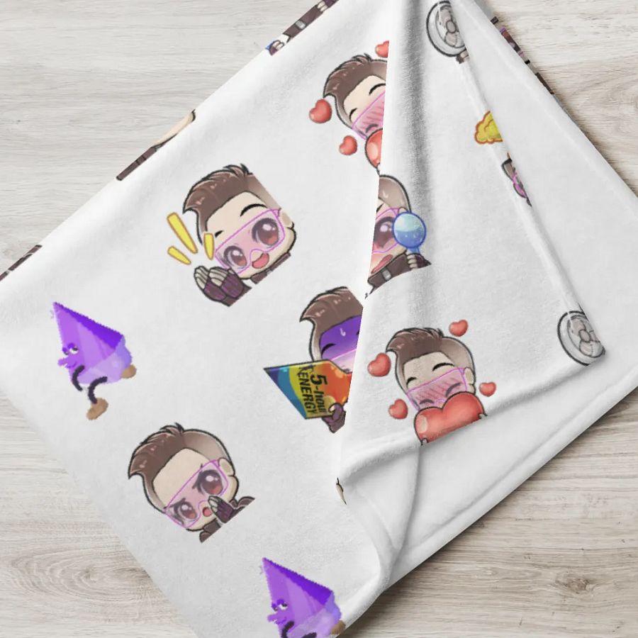 ASMR Destiny Emotes Blanket product image (1)