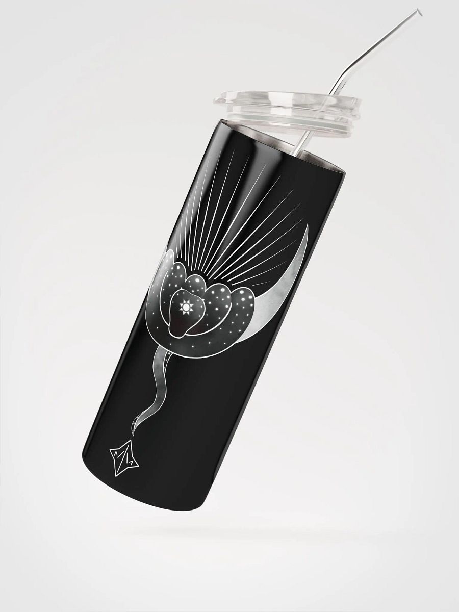 𝖘𝖊𝖗𝖕𝖊𝖓𝖙𝖊 stainless steel tumbler w/ reusable straw product image (3)