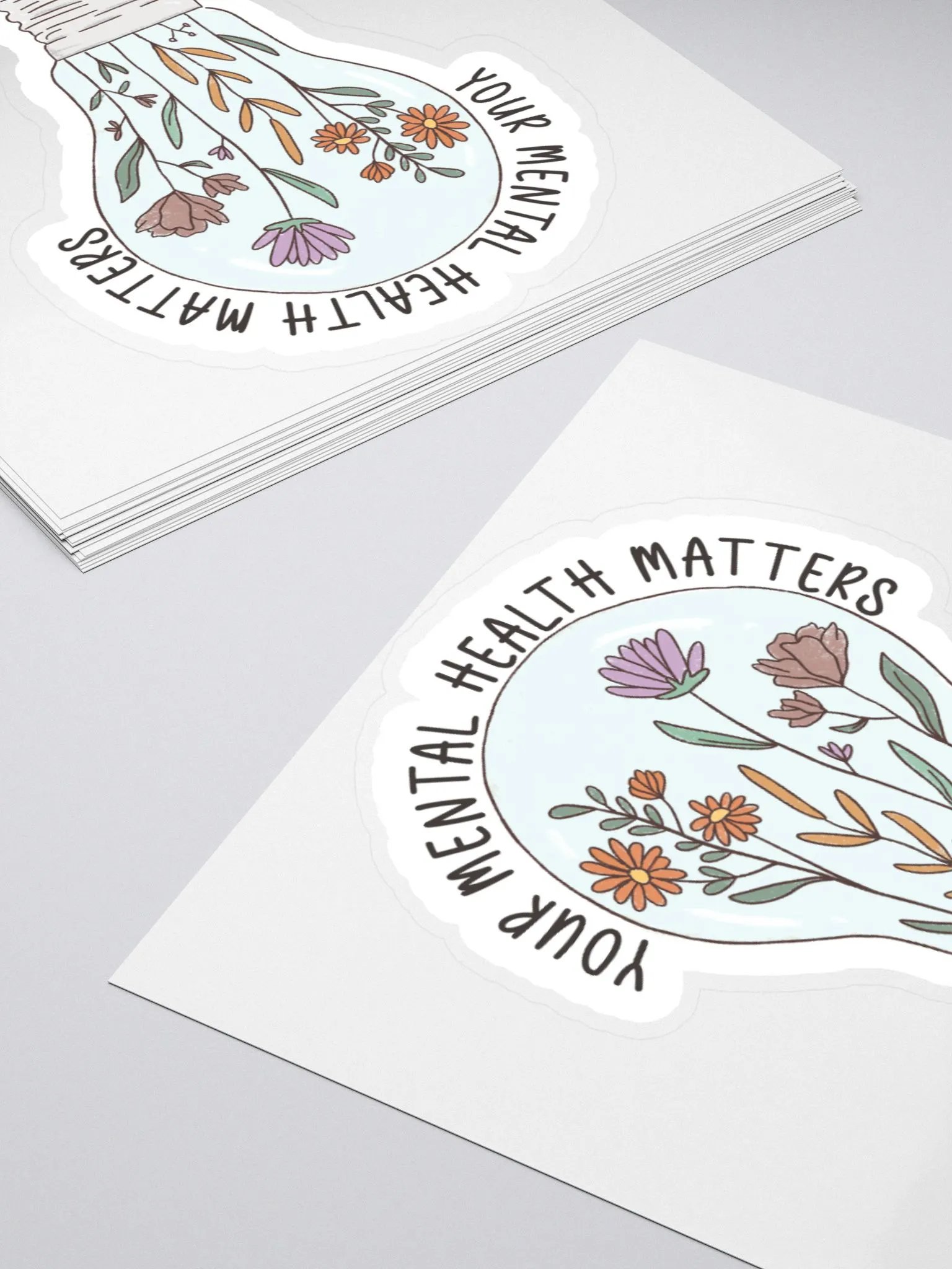 "Your Mental Health Matters" Sticker product image (4)