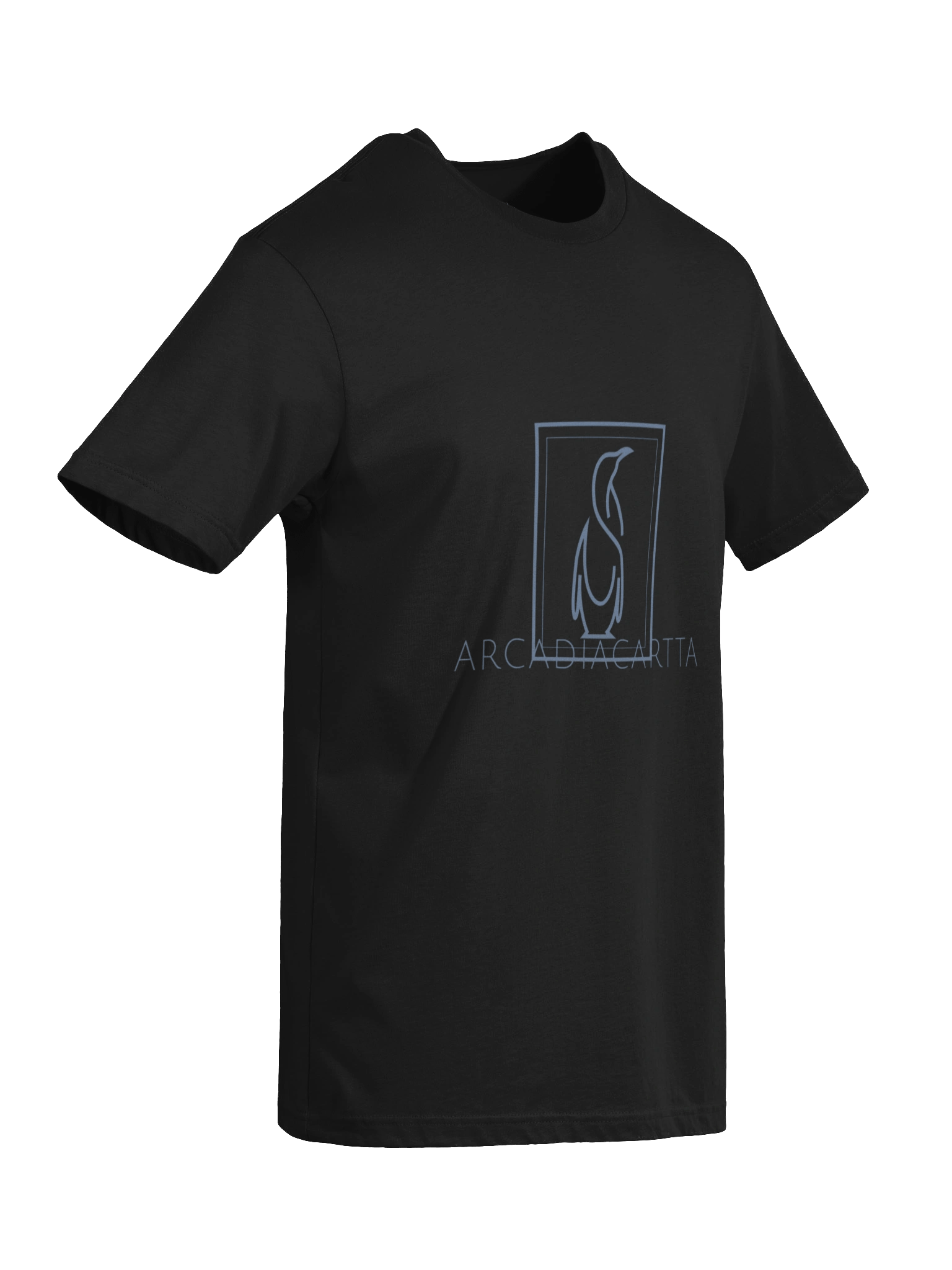 Monochrome Penguin Minimalist Logo T-Shirt product image (5)