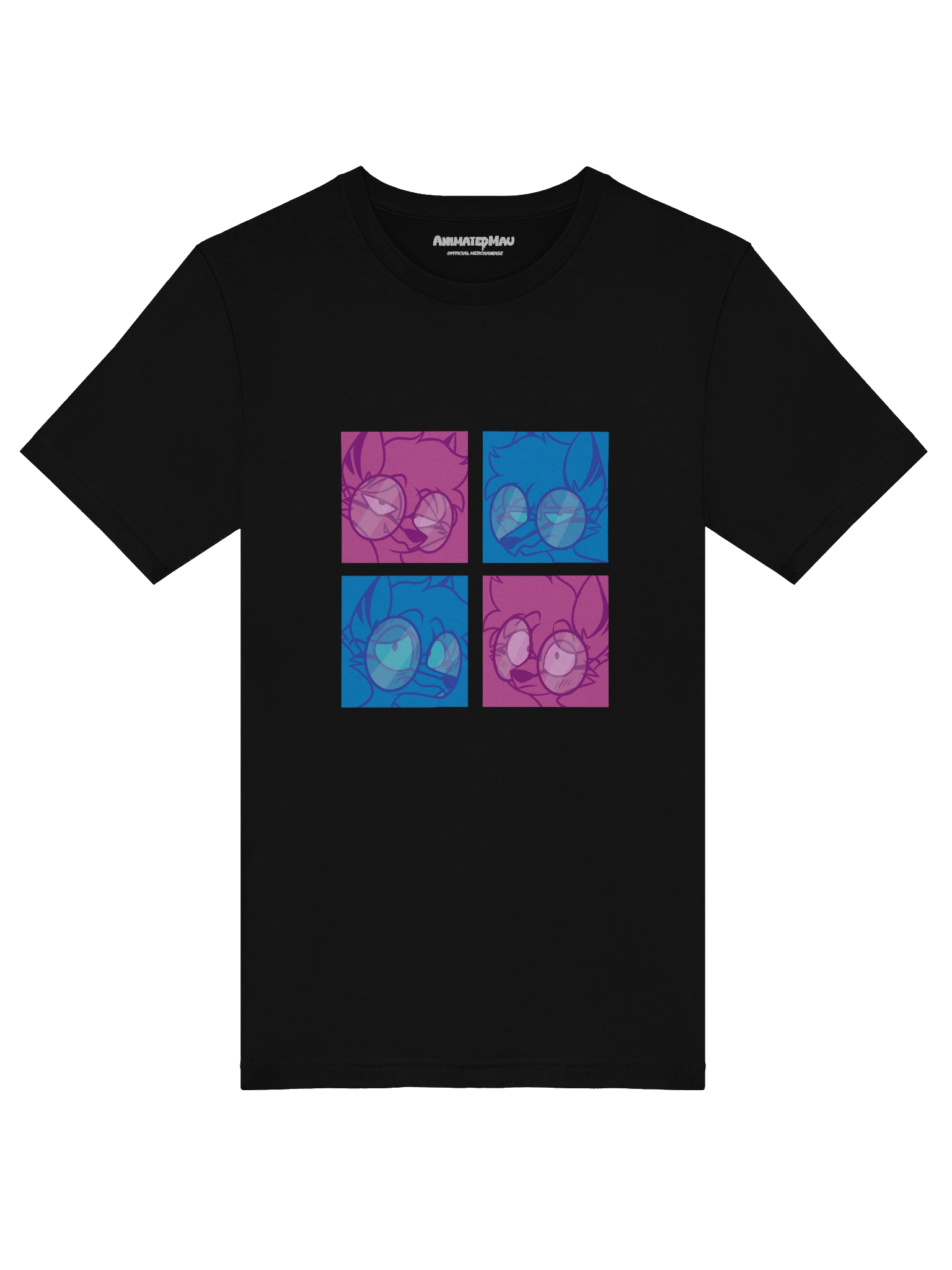 4 Moods Wolf Shirt 🐺💙💜 product image (3)