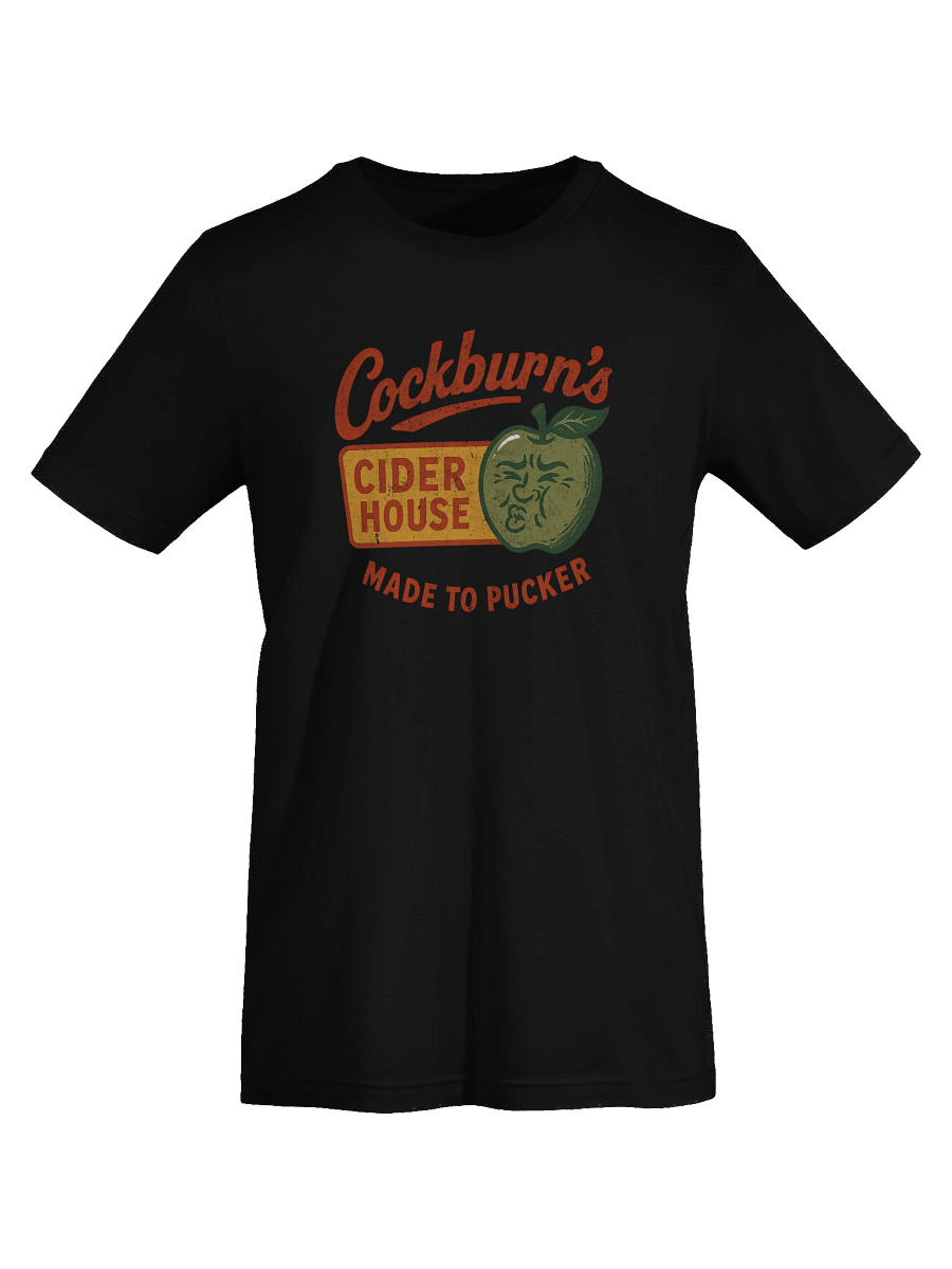 Cockburn’s Cider House T-Shirt – Funny Retro Drinking Shirt Made to Pucker product image (7)