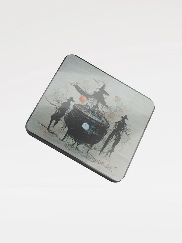 Enchanted Cauldron Cork Coaster product image (1)