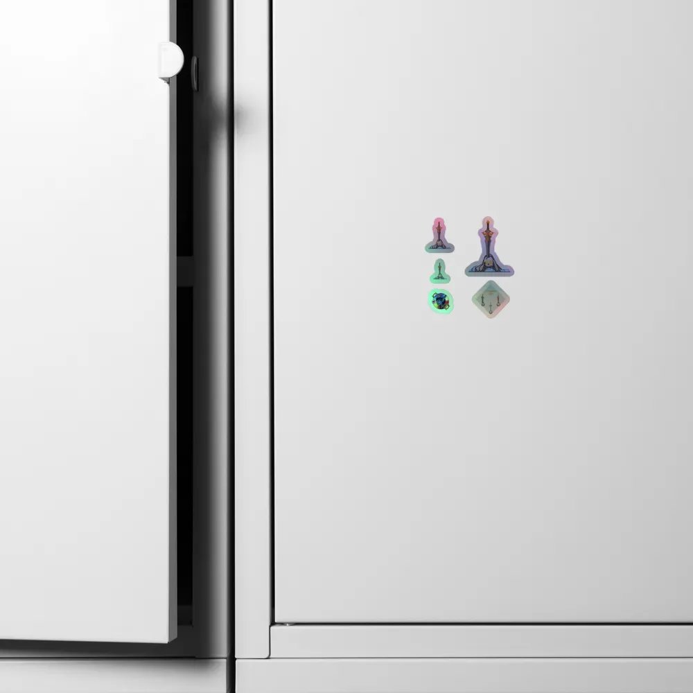 Sword in the Skull - Argent Variation - Holo Sticker Sheet product image (6)