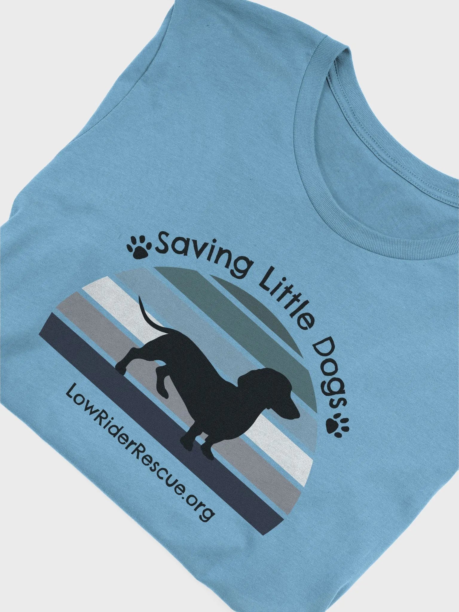 Sunset Rainbow Low Rider Dachshund Rescue T 2 product image (1)