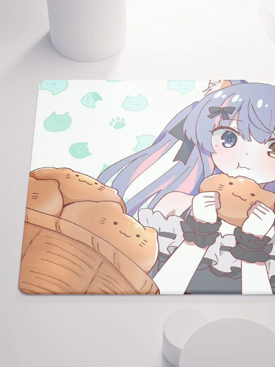 Neko Eating Mousepad product image (6)