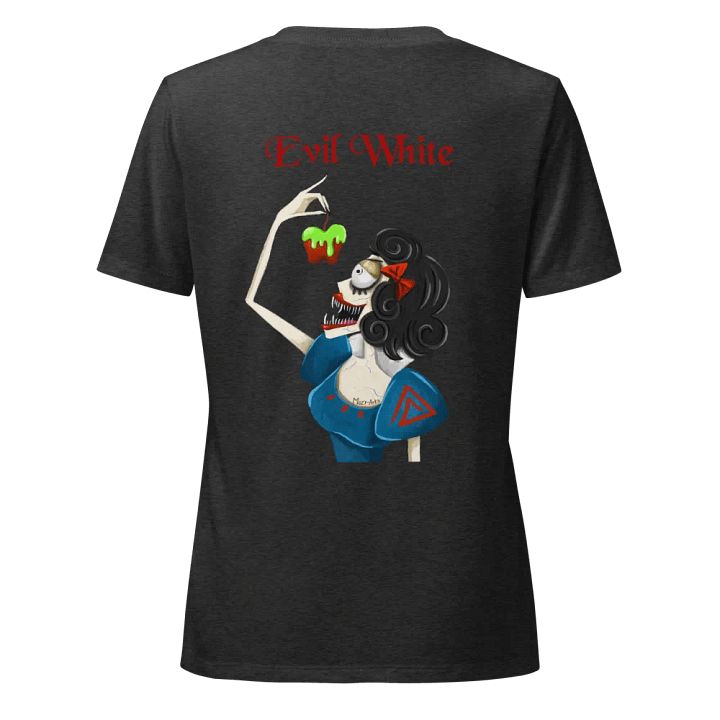 Evil Snow White V Neck Graphic Printed T-shirt product image (1)