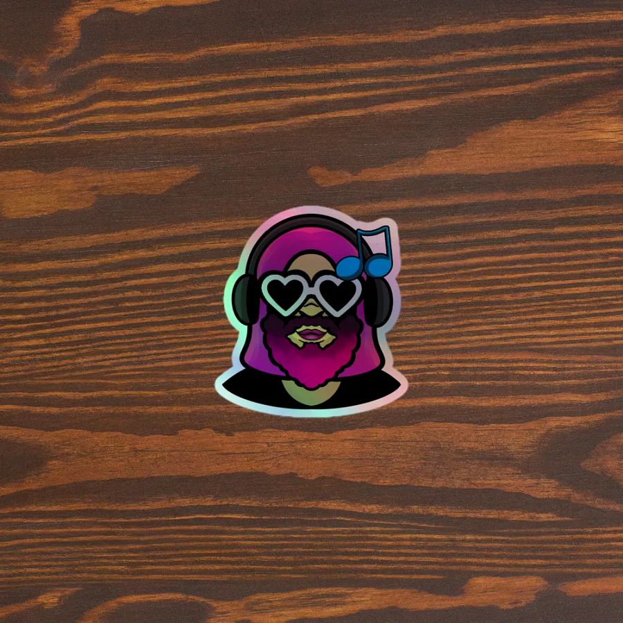 Tonya Jam Holographic Sticker product image (5)
