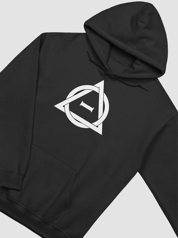 White Theta-Delta symbol Hoodie product image (1)