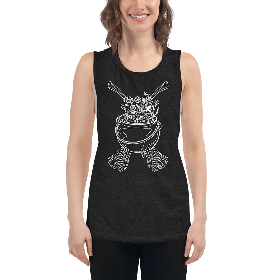 Henbane Coven Crest Bella+Canvas Women's Flowy Muscle Tank product image (5)