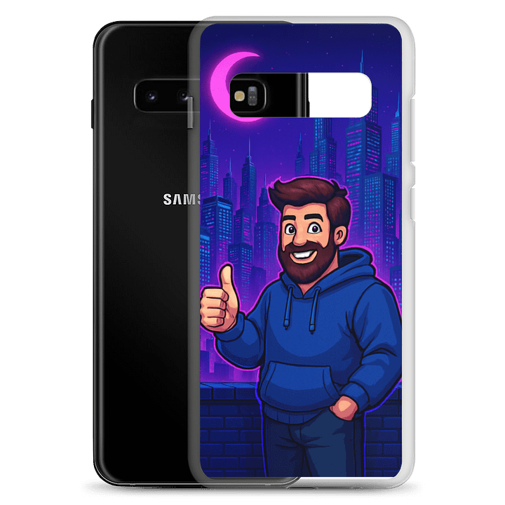 Thumbs Up City – Neon Pixel Samsung Case product image (23)