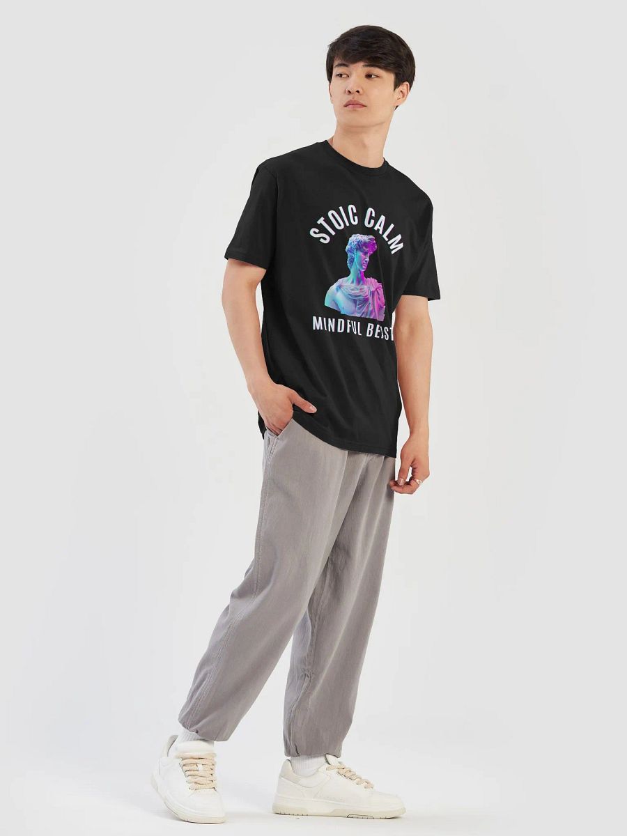 Stoic Calm, Mindful Beast Regular Fit T-shirt product image (7)
