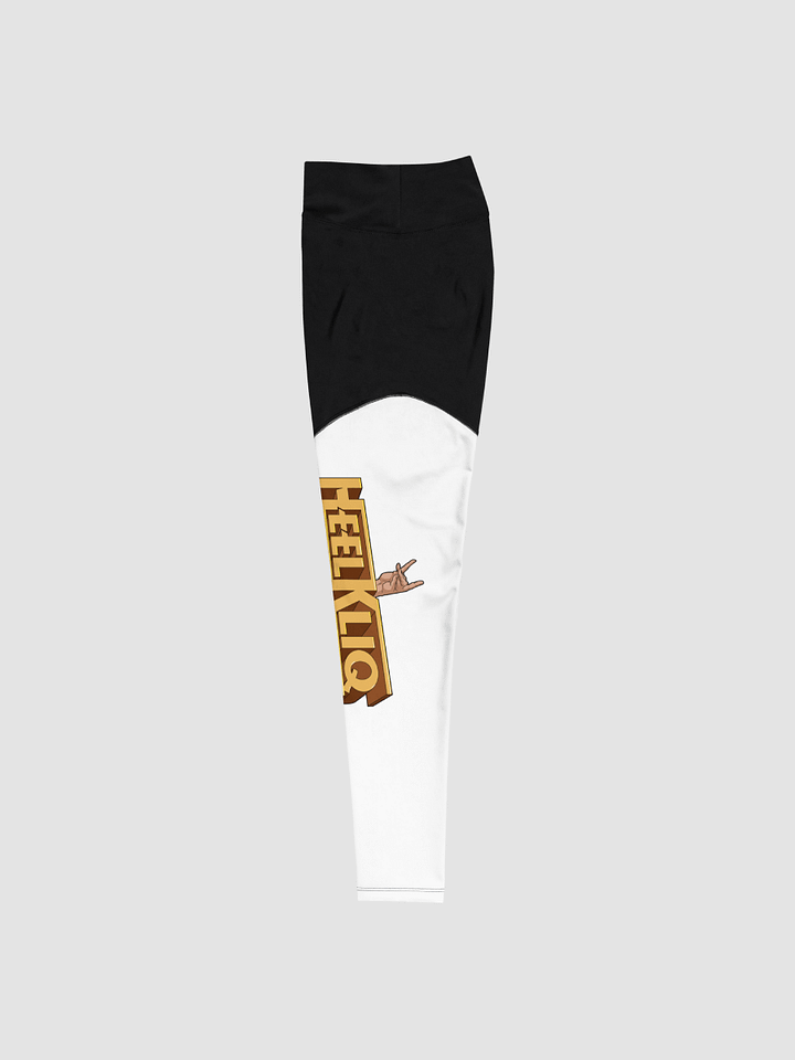 HeelKliq All-Over Print Sports Leggings w/ Pocket product image (2)