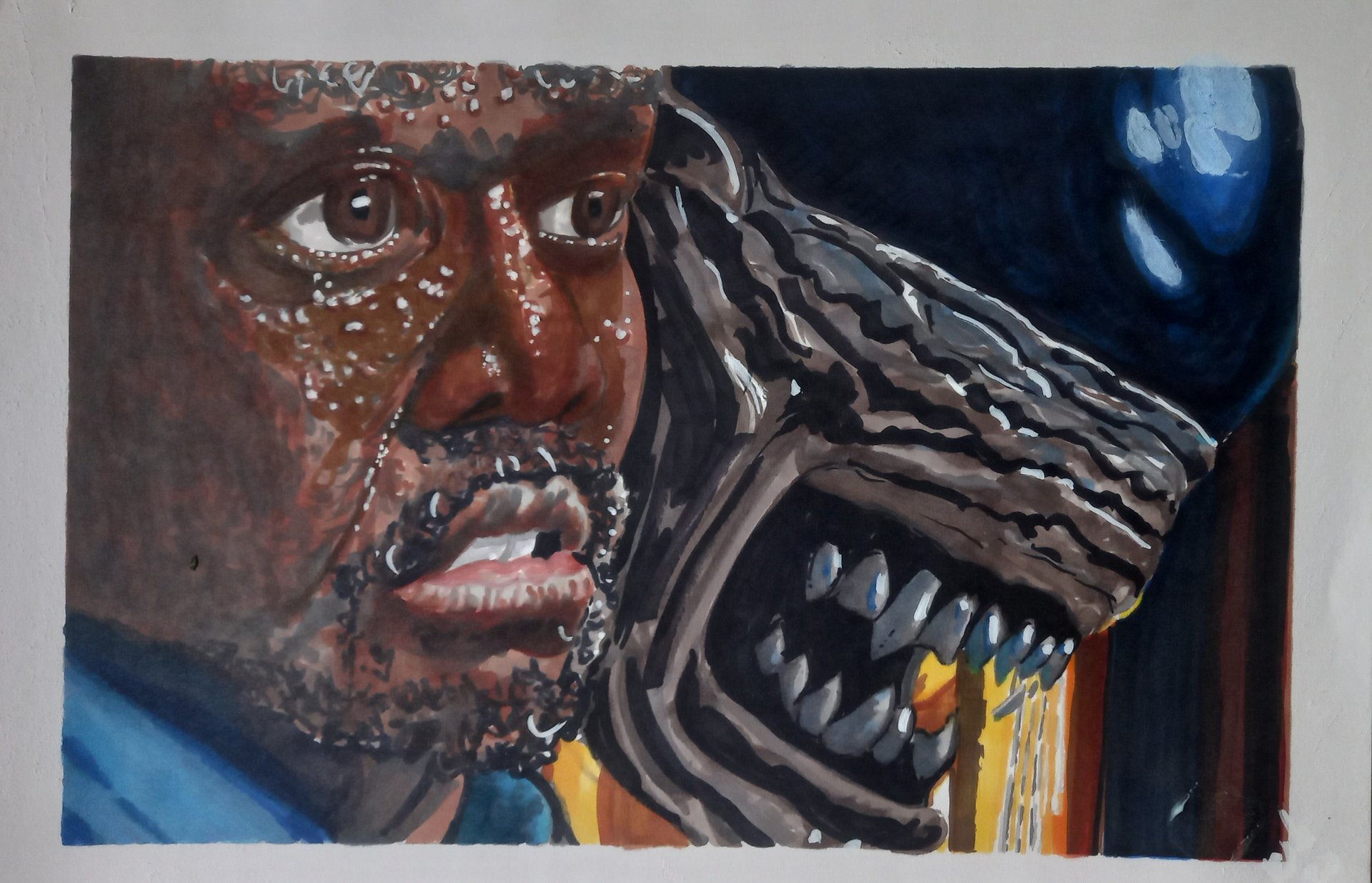 Original Art: Alien Earth - Hairtrigger product image (1)