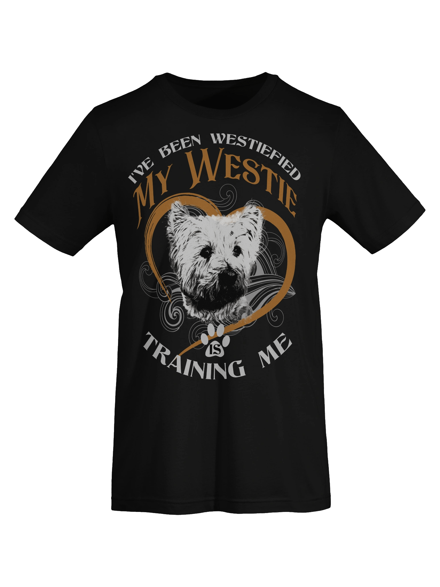My Westie Is Training Me T-Shirt product image (6)