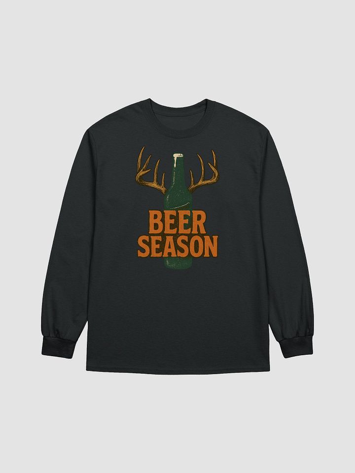 Beer Season Long Sleeve Tee – Vintage Funny Hunting Humor product image (9)