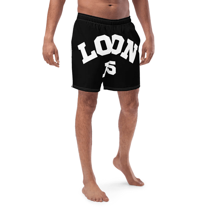 London 1985 Retro Swim Trunks product image (1)