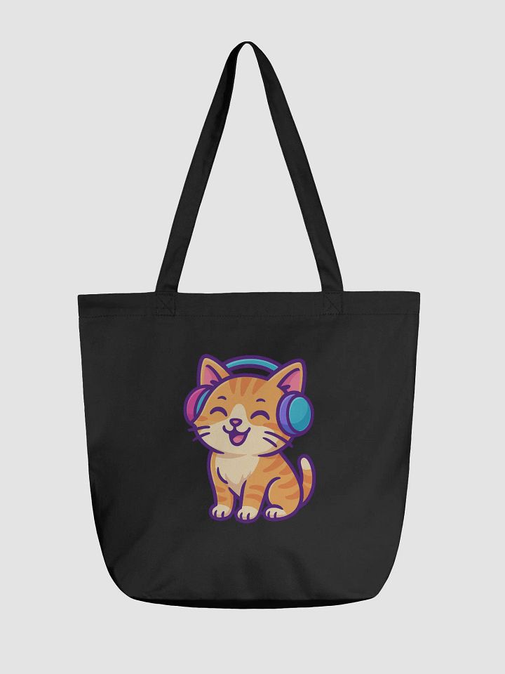 Purrfect Groove Eco Tote product image (1)