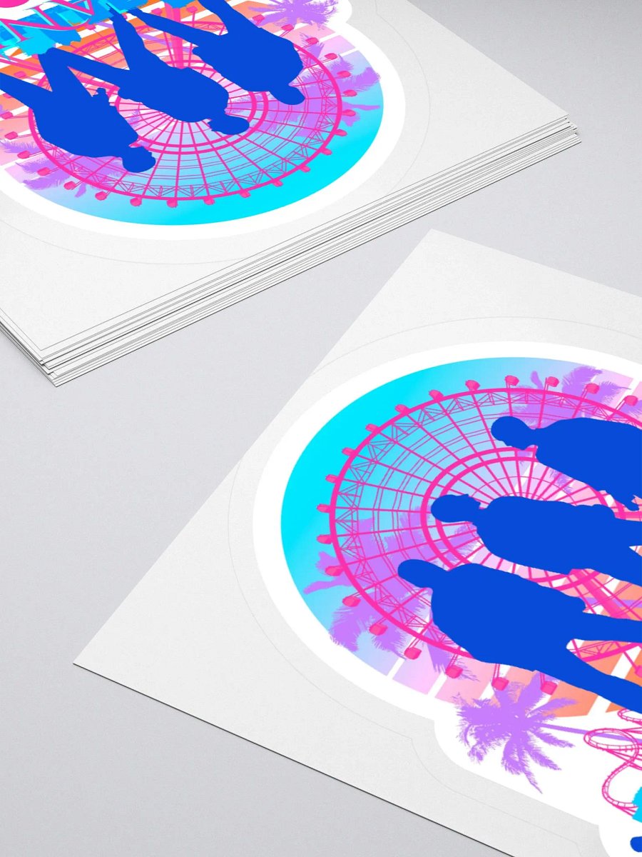 2025 Orlando Fan Meet Logo Kiss Cut Sticker product image (11)