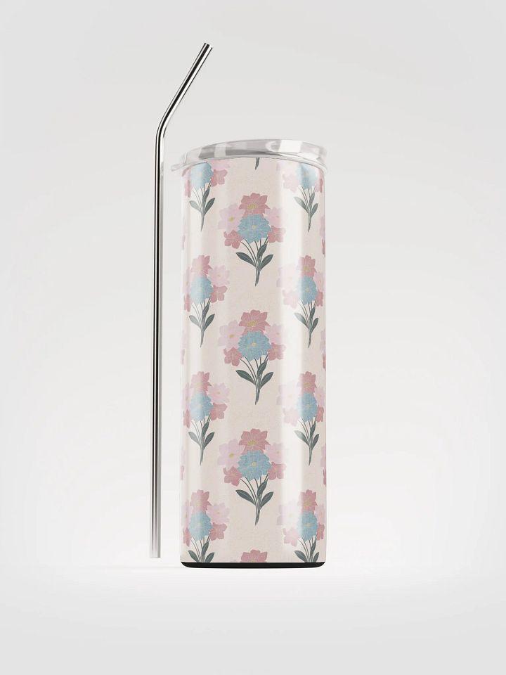 Floral Bunch Block Style 20oz. Stainless Steel Tumbler product image (1)