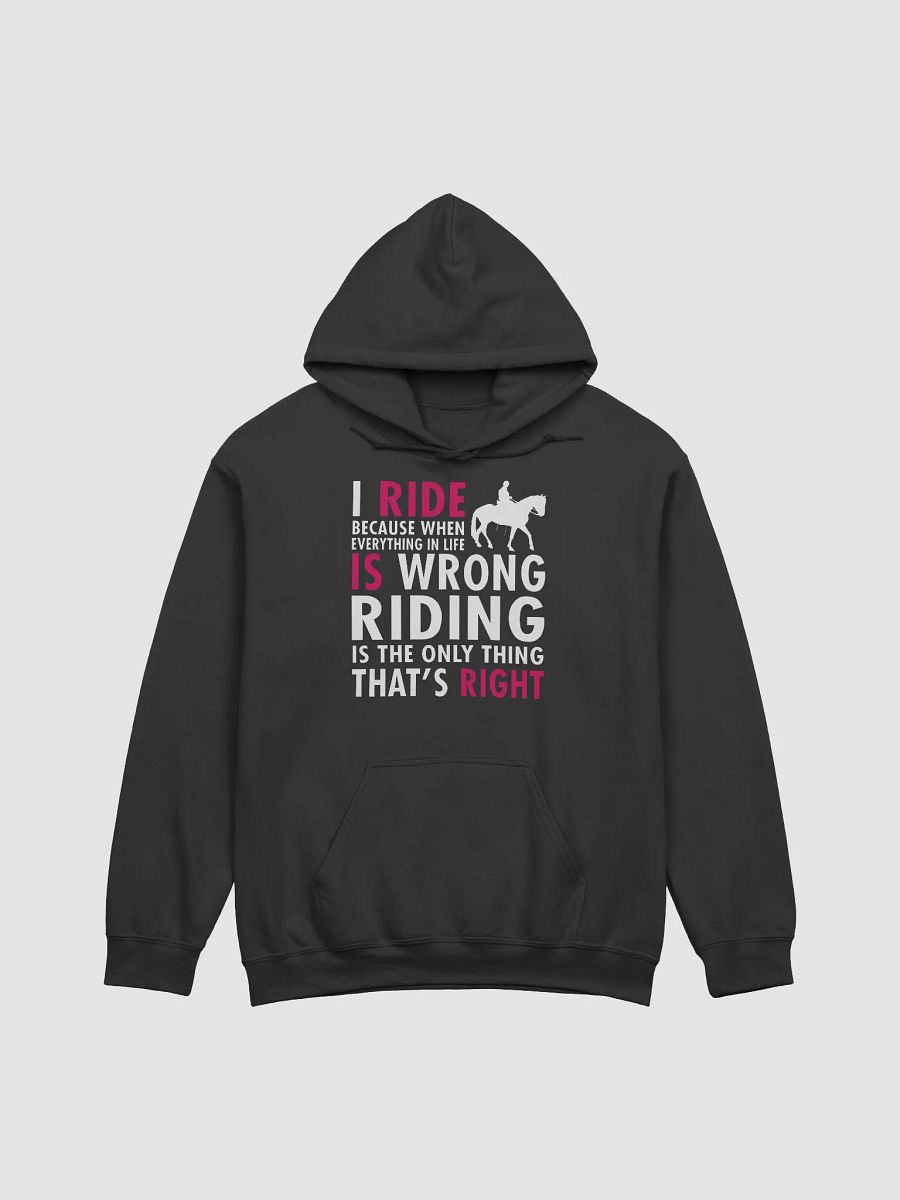 Riding is the only thing that's right - hoodie product image (7)