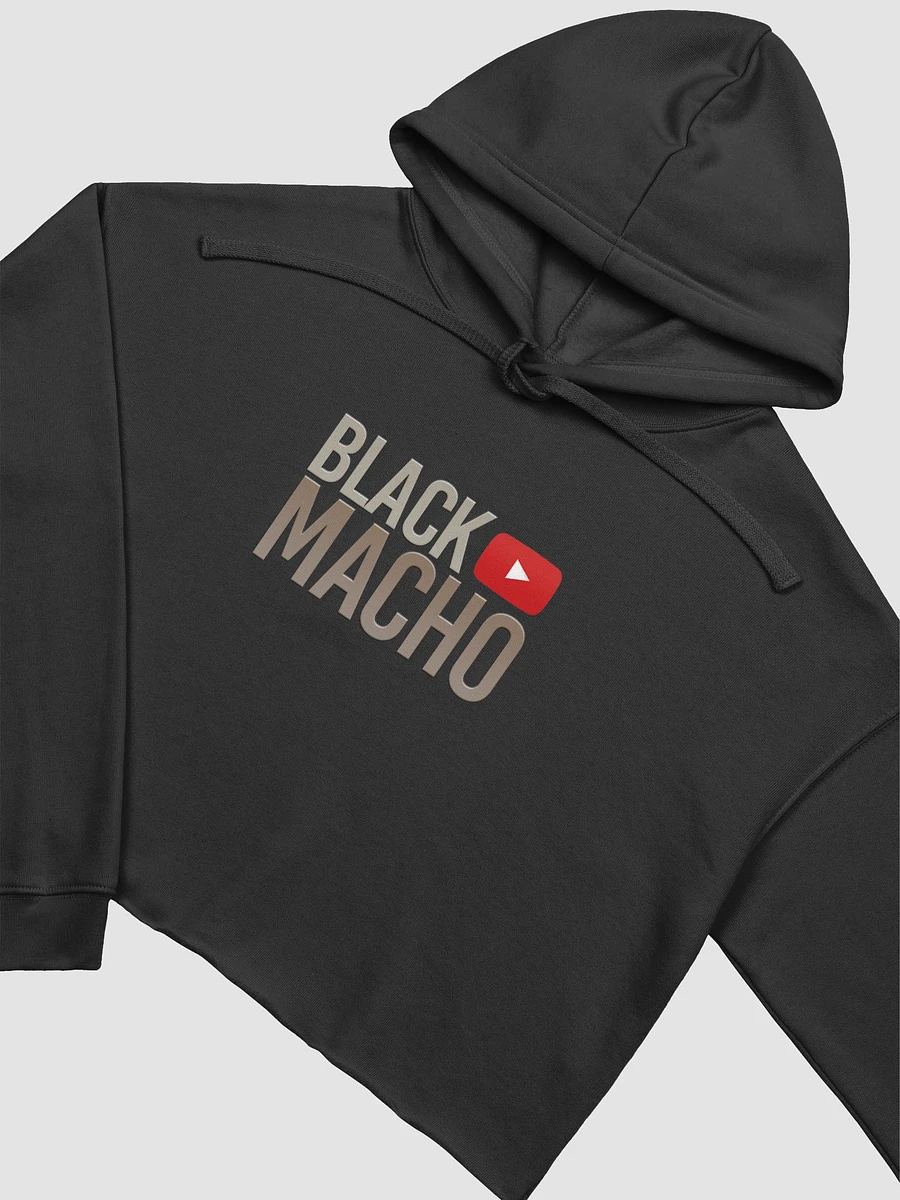 Black Macho Crop Hoodie product image (3)