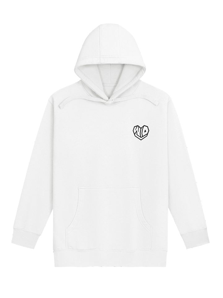 W/O U Black/White Hoodie product image (1)