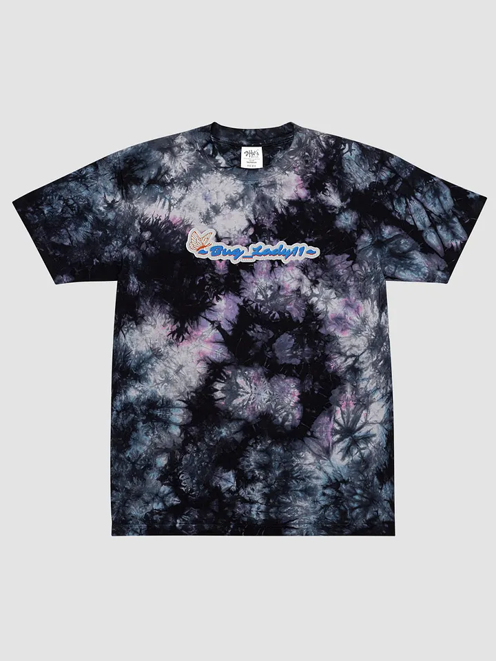 BugSWAG Bug_Lady11 Embroidered Multi-Colored Oversized Tie-Dye T-Shirt product image (1)