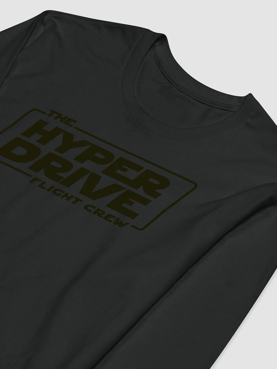 Hyperdrive Flight Crew Black Out Long Sleeve product image (3)