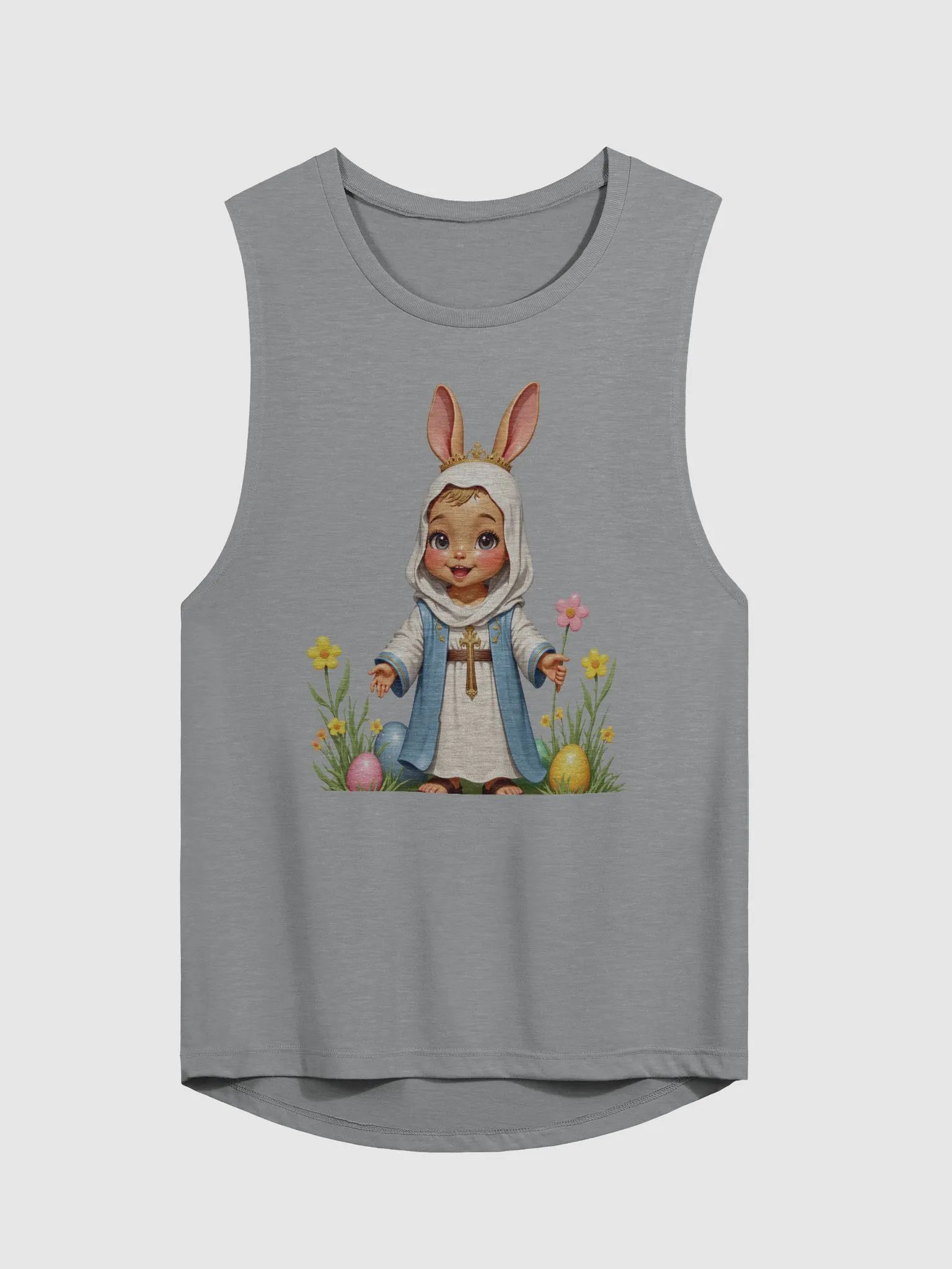 Easter Bunny Royalty Flowy Tank product image (1)