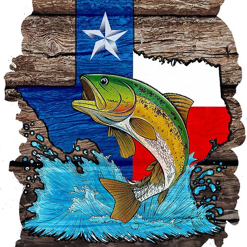 Texas State Pride Bass Fishing Rustic Wood Art

Capture the spirit of the Lone Star State with this stunning artwork featurin...