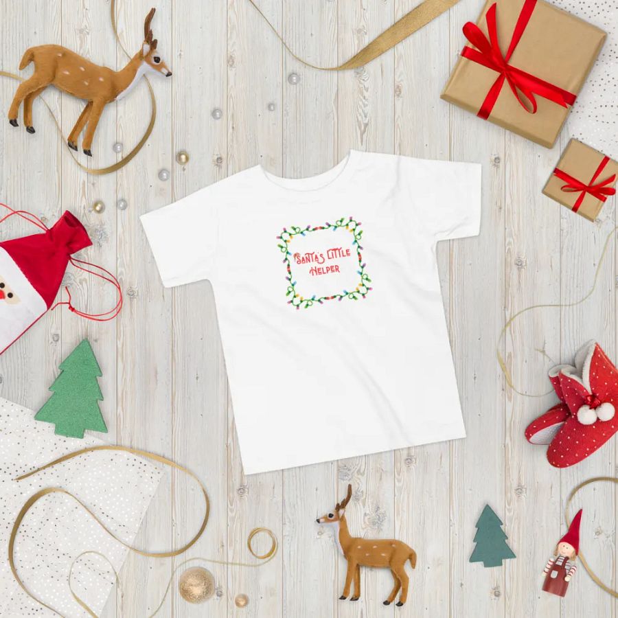 Santa's Little Helper Toddler T-Shirt product image (5)