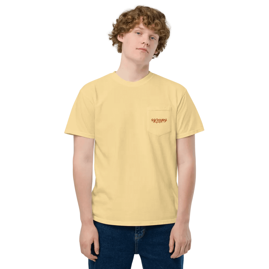 syrupy sweet pocket tee product image (9)